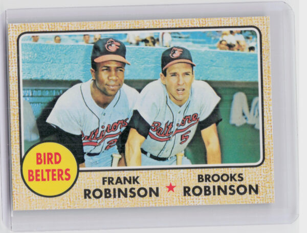 2011 Topps Frank Robinson / Brooks Robinson #60YOT-17 Orioles 60 Years of Topps