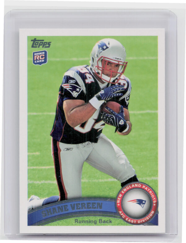 2011 Topps Shane Vereen RC #402 Patriots