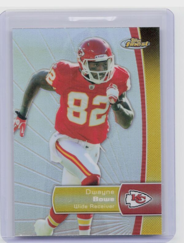 2012 Finest Dwayne Bowe Refractors #74 Chiefs