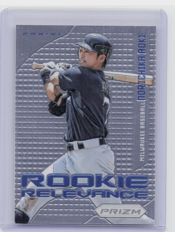 2012 Prizm Norichika Aoki #RR11 Brewers Rookie Relevance
