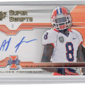 2012 SPx A.J. Jenkins AU #SS-AJ Illini Super Scripts Autographs