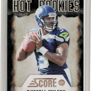 2012 Score Russell Wilson #22 Seahawks Hot Rookies