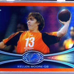 2012 Topps Chrome Kellen Moore Orange Refractors RC #27 Lions