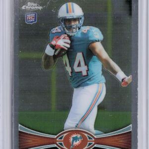 2012 Topps Chrome Lamar Miller RC #38 Dolphins