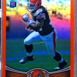 2012 Topps Chrome Trent Richardson Orange Refractors RC #23 Browns