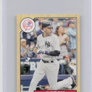 2012 Topps Derek Jeter #TM-16 Yankees 1987 Topps Minis