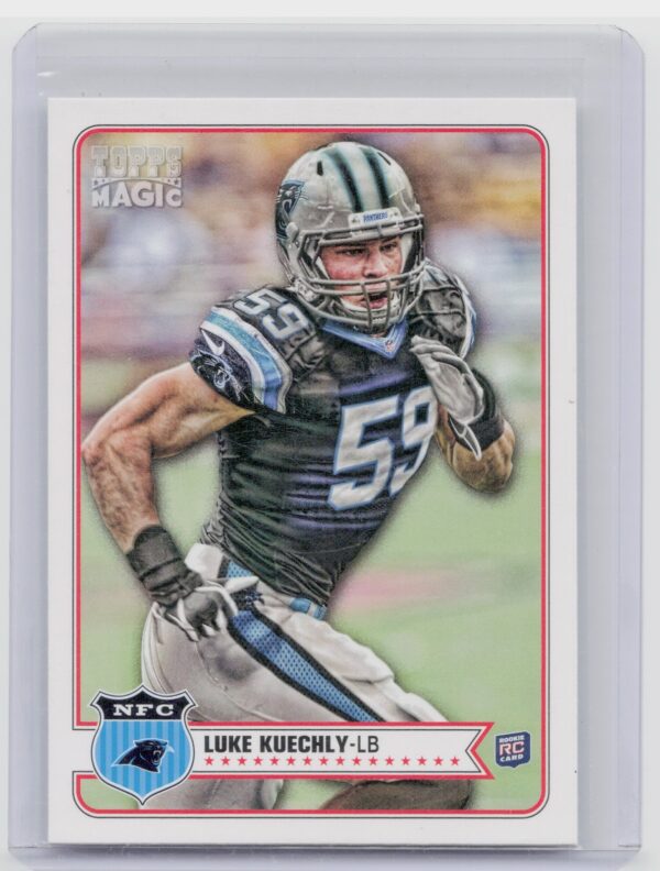 2012 Topps Magic Luke Kuechly rookie 118 Panthers