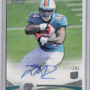 2012 Topps Prime (Hobby) Lamar Miller #65 Dolphins Rookie Autographs