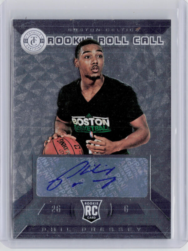 2013-14 Panini Totally Certified Phil Pressey AU #9 Celtics Rookie Roll Call Aut