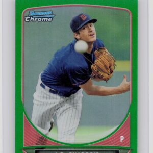 2013 Bowman Chrome J.T. Chargois #BCP137 Twins Prospects Green Refractors