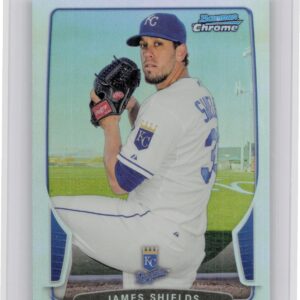 2013 Bowman Chrome James Shields Refractors #109 Royals