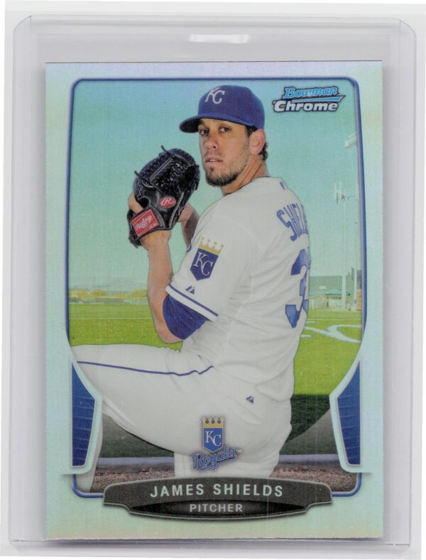 2013 Bowman Chrome James Shields Refractors #109 Royals