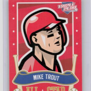 2013 Panini Triple Play Mike Trout #23 Angels All Stars