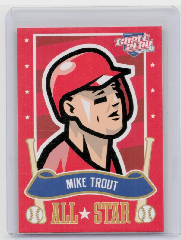 2013 Panini Triple Play Mike Trout #23 Angels All Stars