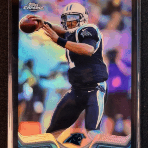 2013 Topps Chrome Cam Newton Black Refractor /299 Panthers #147