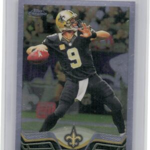 2013 Topps Chrome Drew Brees #25a Saints