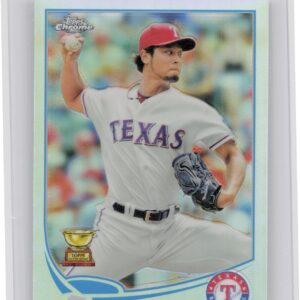 2013 Topps Chrome Yu Darvish Refractors #199 Rangers