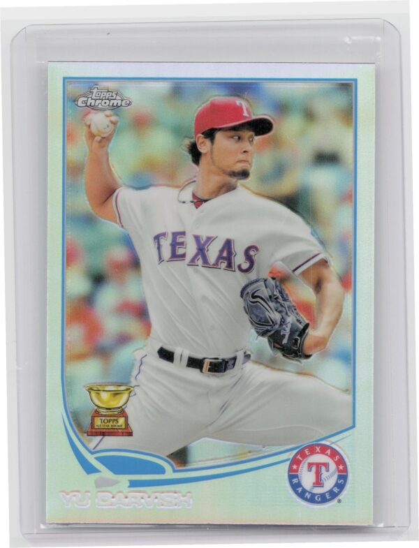 2013 Topps Chrome Yu Darvish Refractors #199 Rangers
