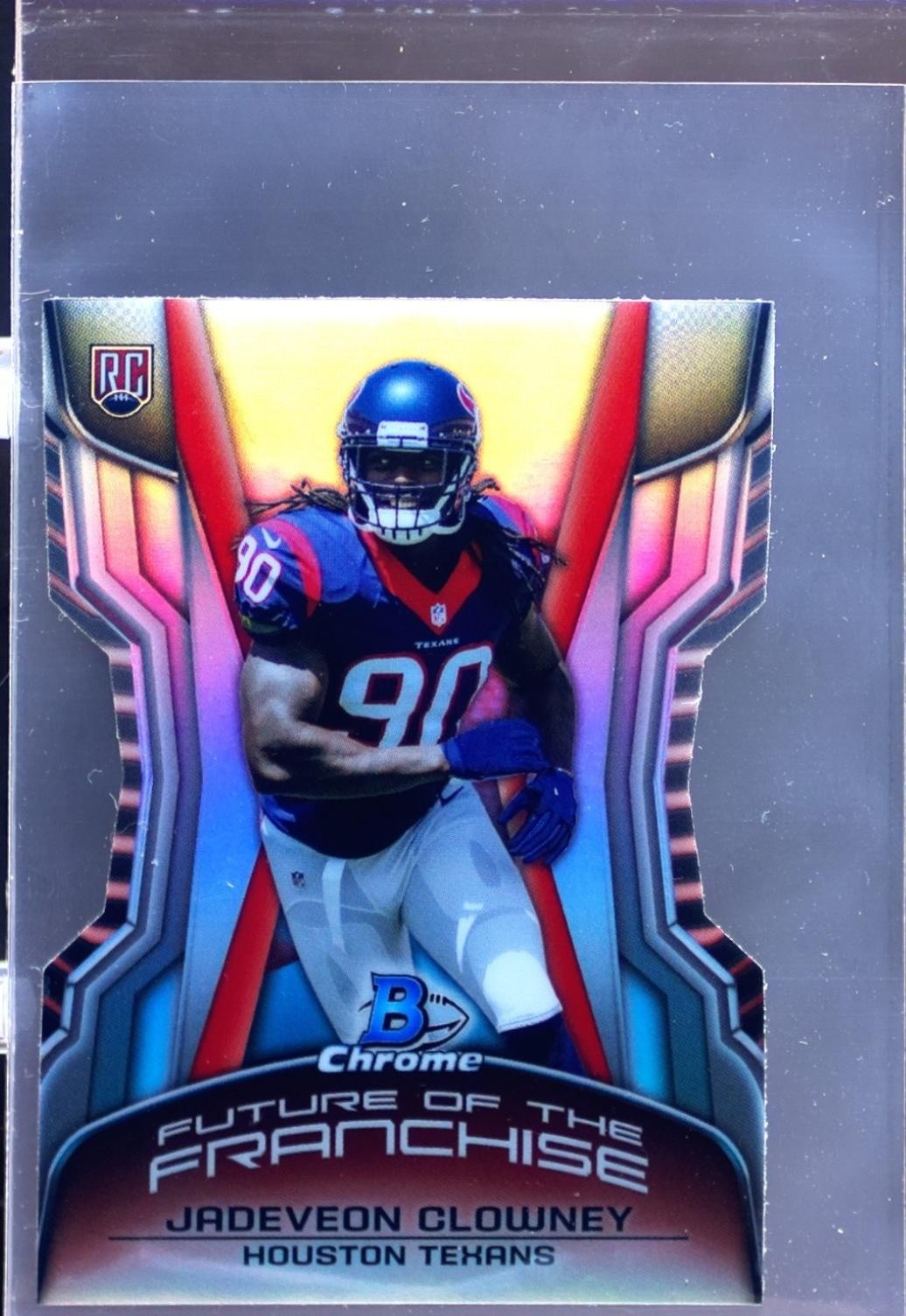 2014 Bowman Chrome Jadeveon Clowney #FF-JC Texans Future of the Franchise Die