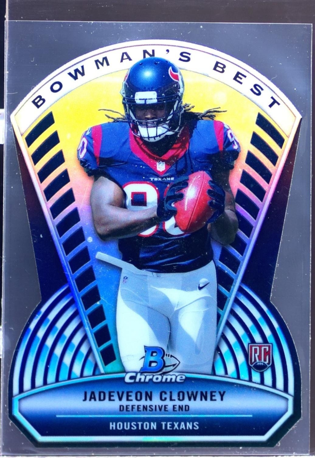 2014 Bowman Chrome Jadeveon Clowney RC #BB-JC Texans Bowman’s Best Die Cuts