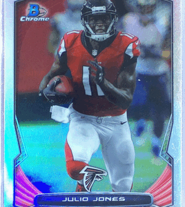 2014 Bowman Chrome Julio Jones Refractor #76 Falcons