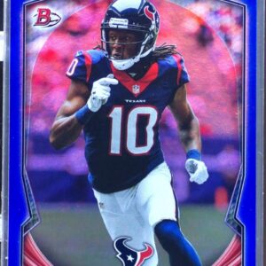 2014 Bowman DeAndre Hopkins Veterans Rainbow Blue /99 #51 Texans