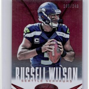 2014 Certified Russell Wilson Red /249 #85 Seahawks