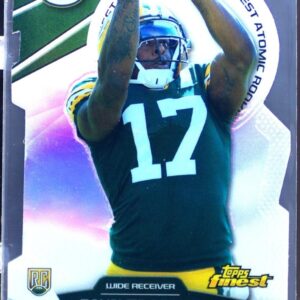 2014 Finest Davante Adams RC #FAR-DA Packers Atomic Refractor Rookies
