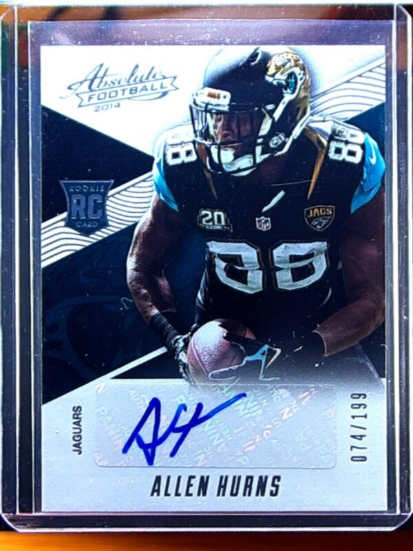2014 Panini Absolute Allen Hurns AU RC SN199 #151 Jaguars