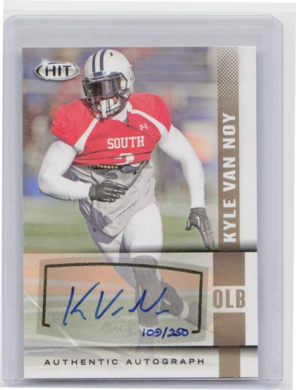 2014 SAGE HIT Kyle Van Noy AU SN250 #A30 Cougars Autographs Gold