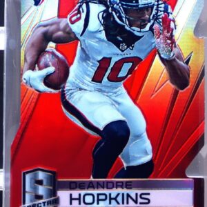 2014 Spectra DeAndre Hopkins /5 #16 Texans Prizms Red Die Cut