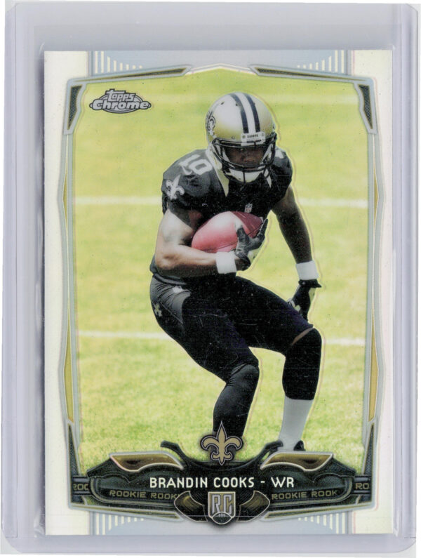 2014 Topps Chrome Brandin Cooks Refractor #149 Saints