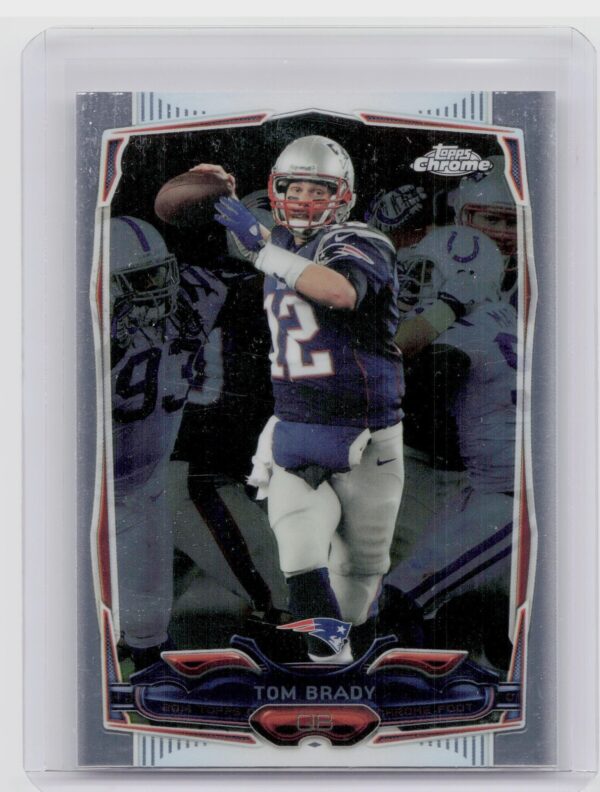 2014 Topps Chrome Tom Brady #62 Patriots