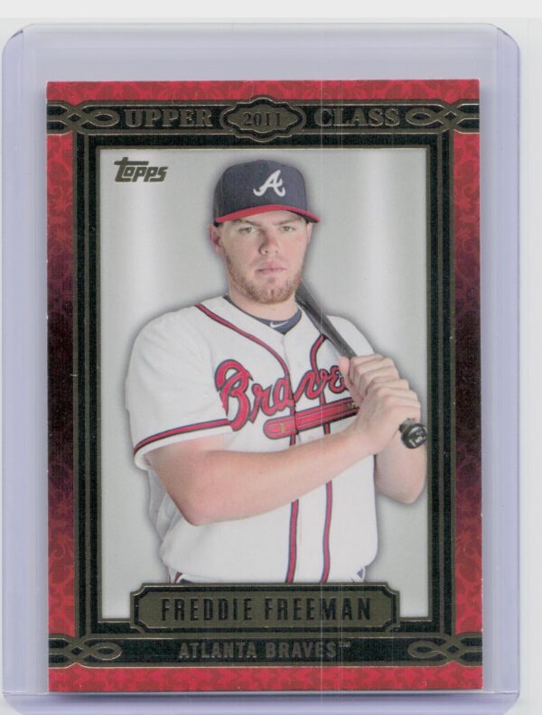 2014 Topps Freddie Freeman #UC-7 Braves Upper Class