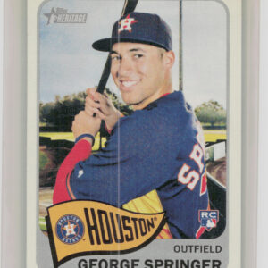 2014 Topps Heritage George Springer RC #H557 Astros