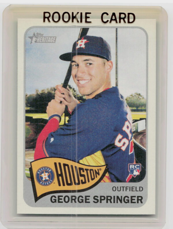 2014 Topps Heritage George Springer RC #H557 Astros
