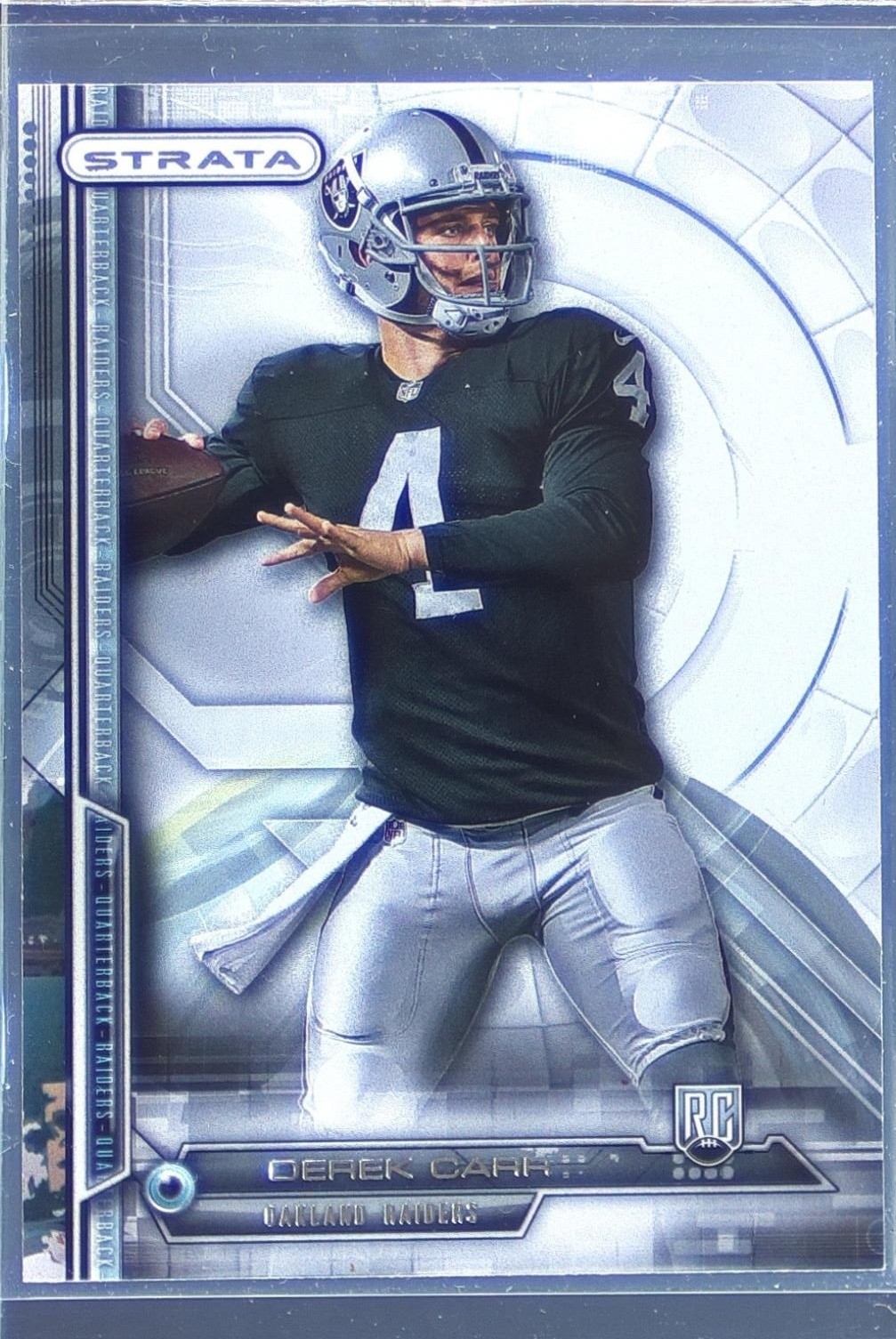 2014 Topps Strata Derek Carr RC #124 Raiders