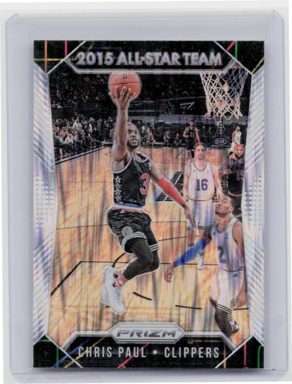 2015-16 Prizm Chris Paul Silver Prizms #372 Clippers