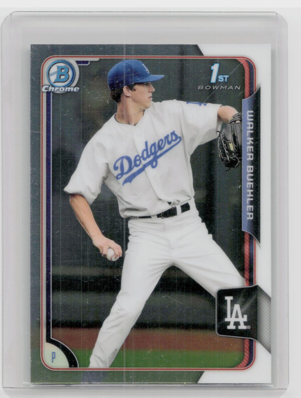 2015 Bowman Draft Walker Buehler Chrome #46 Dodgers