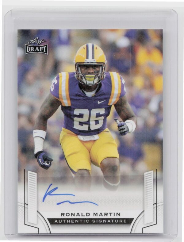 2015 Leaf Draft Ronald Martin Auto #BA-RM1 Tigers Autographs