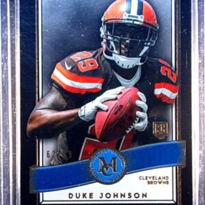2015 Museum Collection Duke Johnson Sapphire /99 #56 Browns