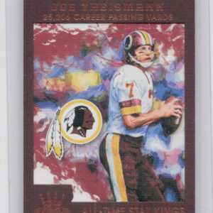 2015 Panini Gridiron Kings Joe Theismann #184 Redskins