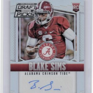 2015 Panini Prizm Collegiate Draft Picks Blake Sims AU #161 Tide Autographs Priz