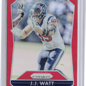 2015 Panini Prizm J.J. Watt Red Prizm #99 Texans