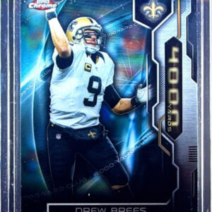 2015 Topps Chrome Drew Brees #AT4K-DB Saints All Time 4000 Yard Club