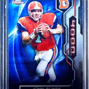 2015 Topps Chrome John Elway #AT4K-JE Broncos All Time 4000 Yard Club