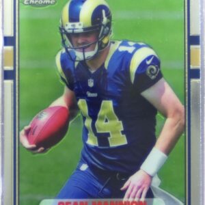 2015 Topps Chrome Sean Mannion RC #89-SM Rams 1989 Topps Super Rookies