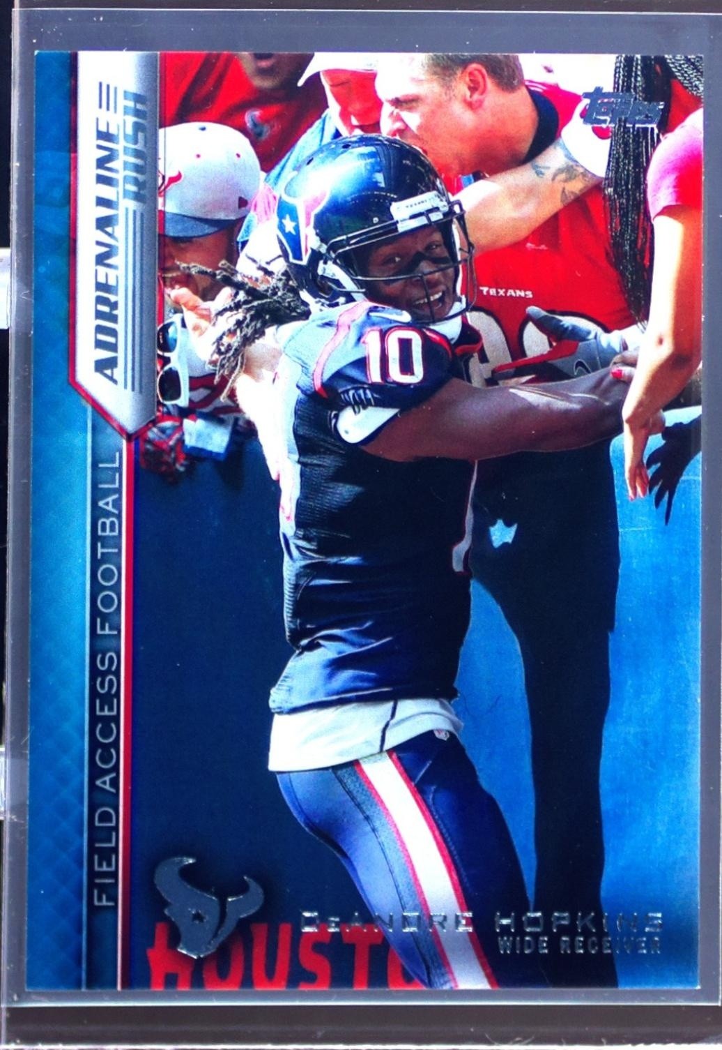 2015 Topps Field Access DeAndre Hopkins /99 #ARA-DH Texans Adrenaline Rush Blue