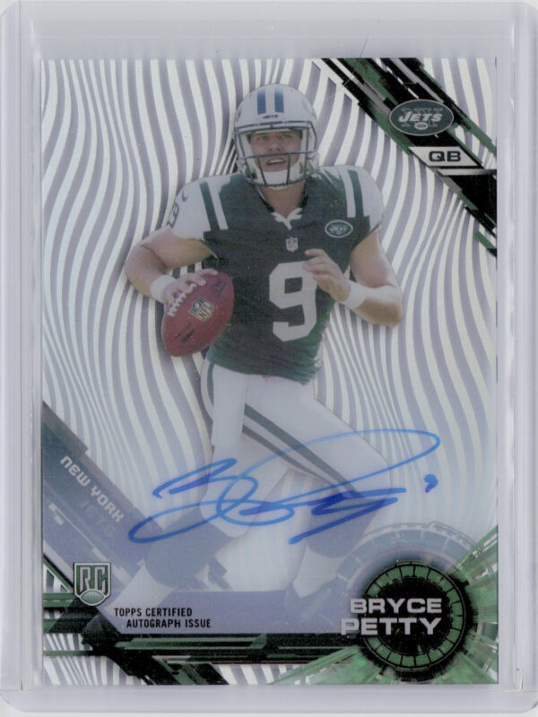 2015 Topps High Tek Bryce Petty #76 Jets Autographs