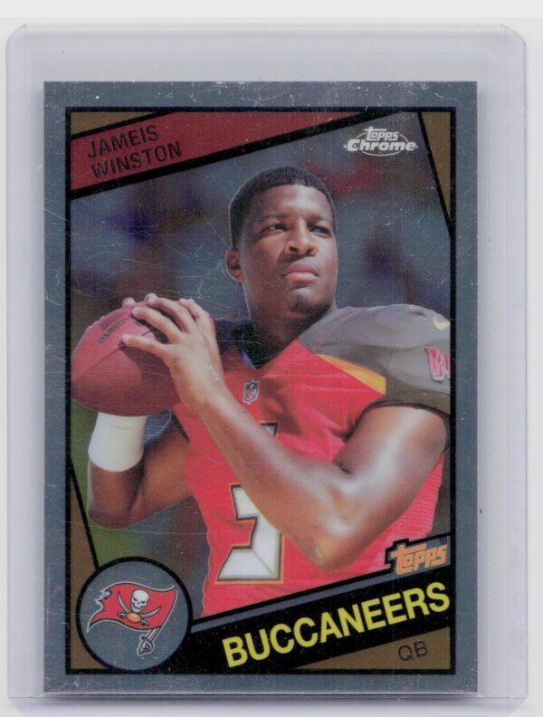 2015 Topps Jameis Winston #T60-JWI Buccaneers 60th Anniversary Blue